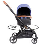Coche London plegable rotación de 360º PREMIUM - Thumbnail 17