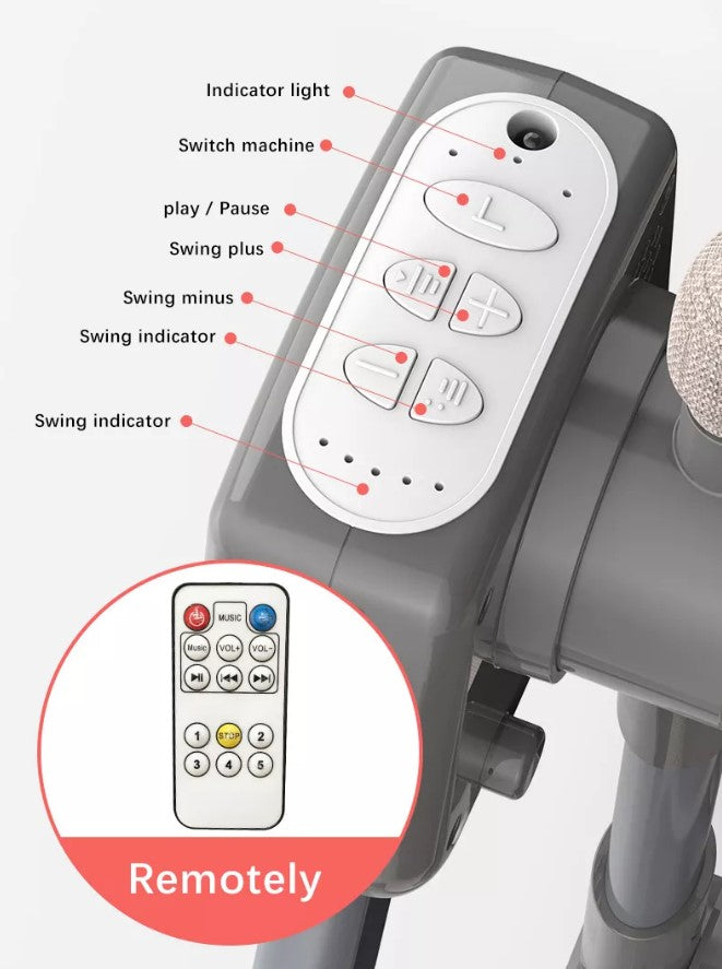 Cuna colecho Eléctrica LUXURY 3 en 1 Bluetooth