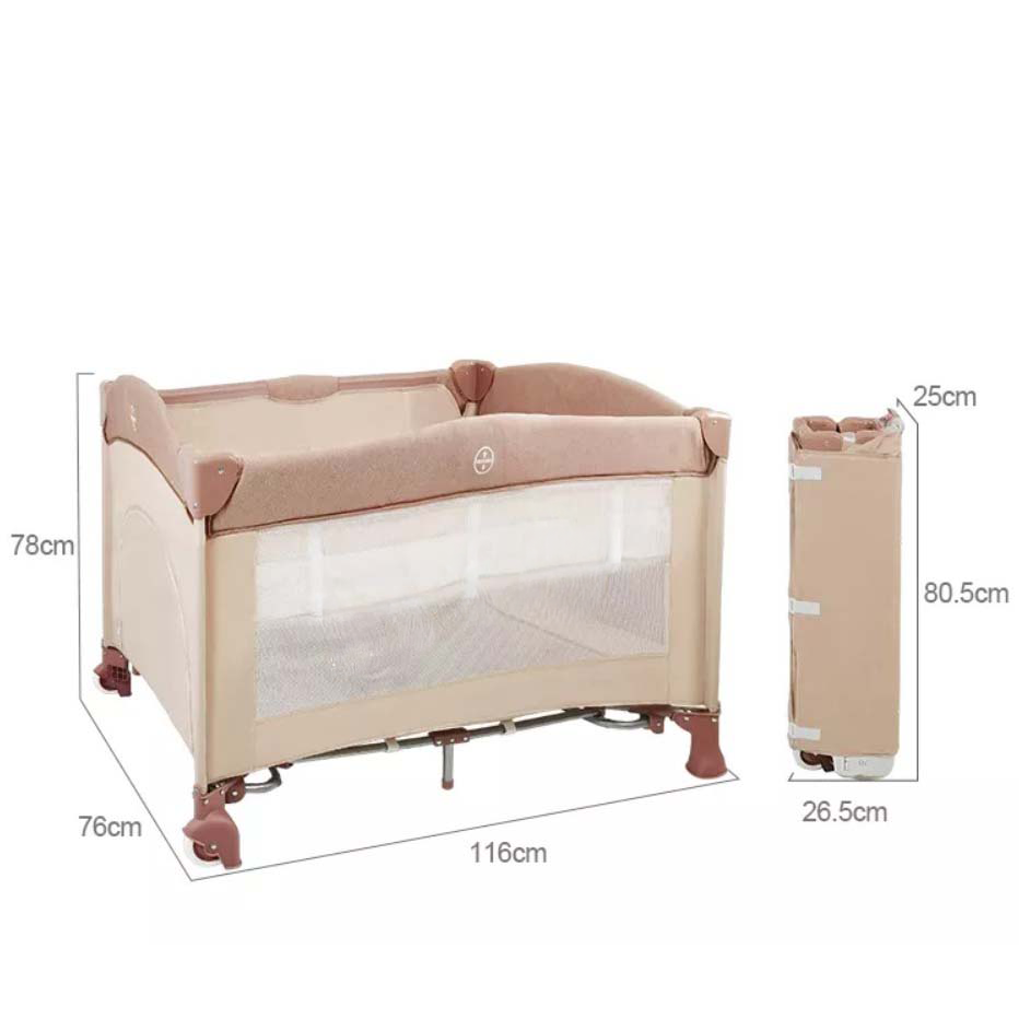 Cuna corral MARSELLA 3 en 1 plegable