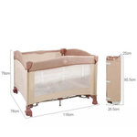 Cuna corral MARSELLA 3 en 1 plegable - Thumbnail 7