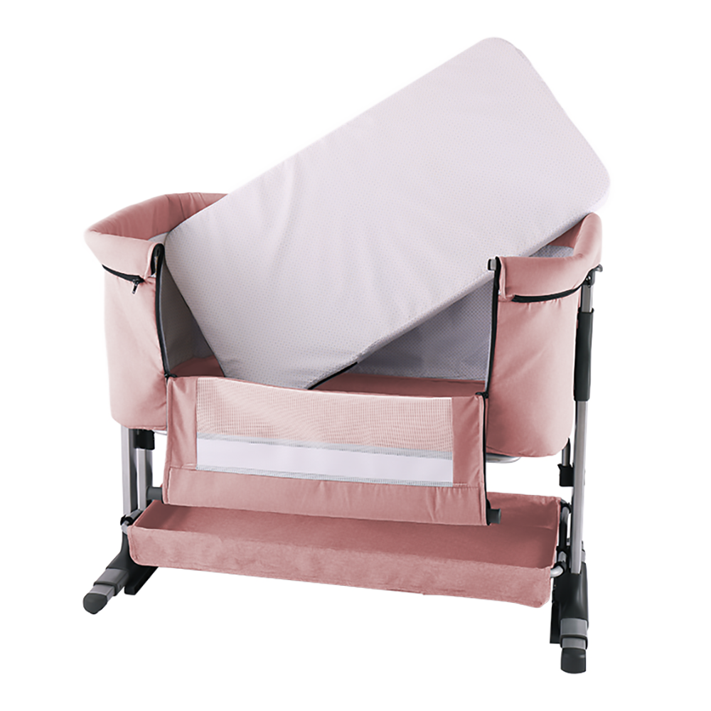 Cuna colecho PRISMA con 6 niveles de altura y mecedora