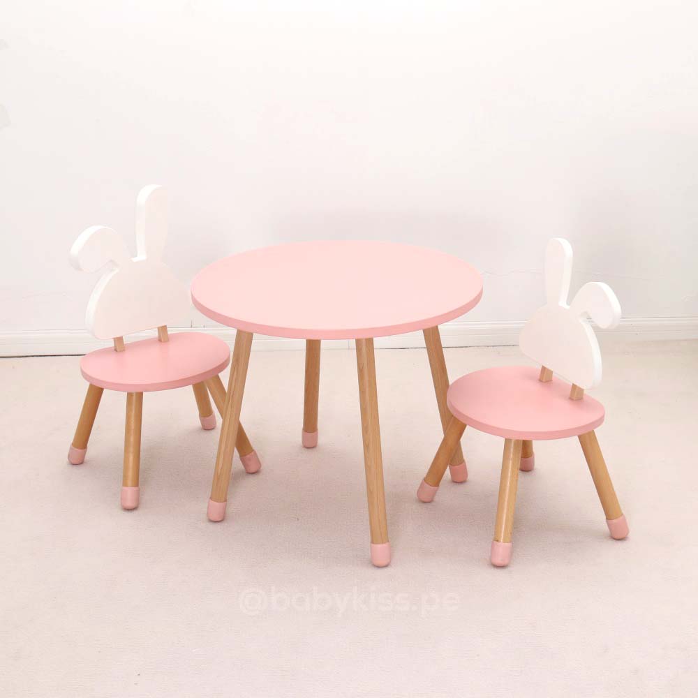 SET MONTESSORI MESA Y SILLAS